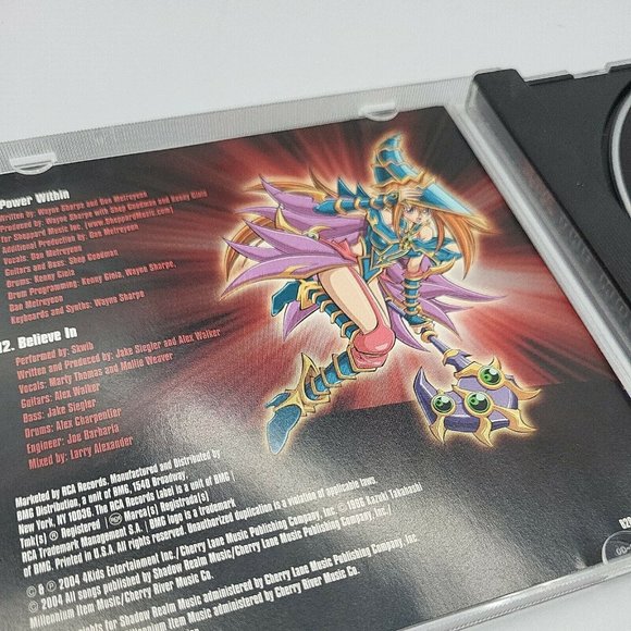YU-GI-OH ! Anime The MOVIE Official Soundtrack CD 2004 with Poster OST - Picture 7 of 7
